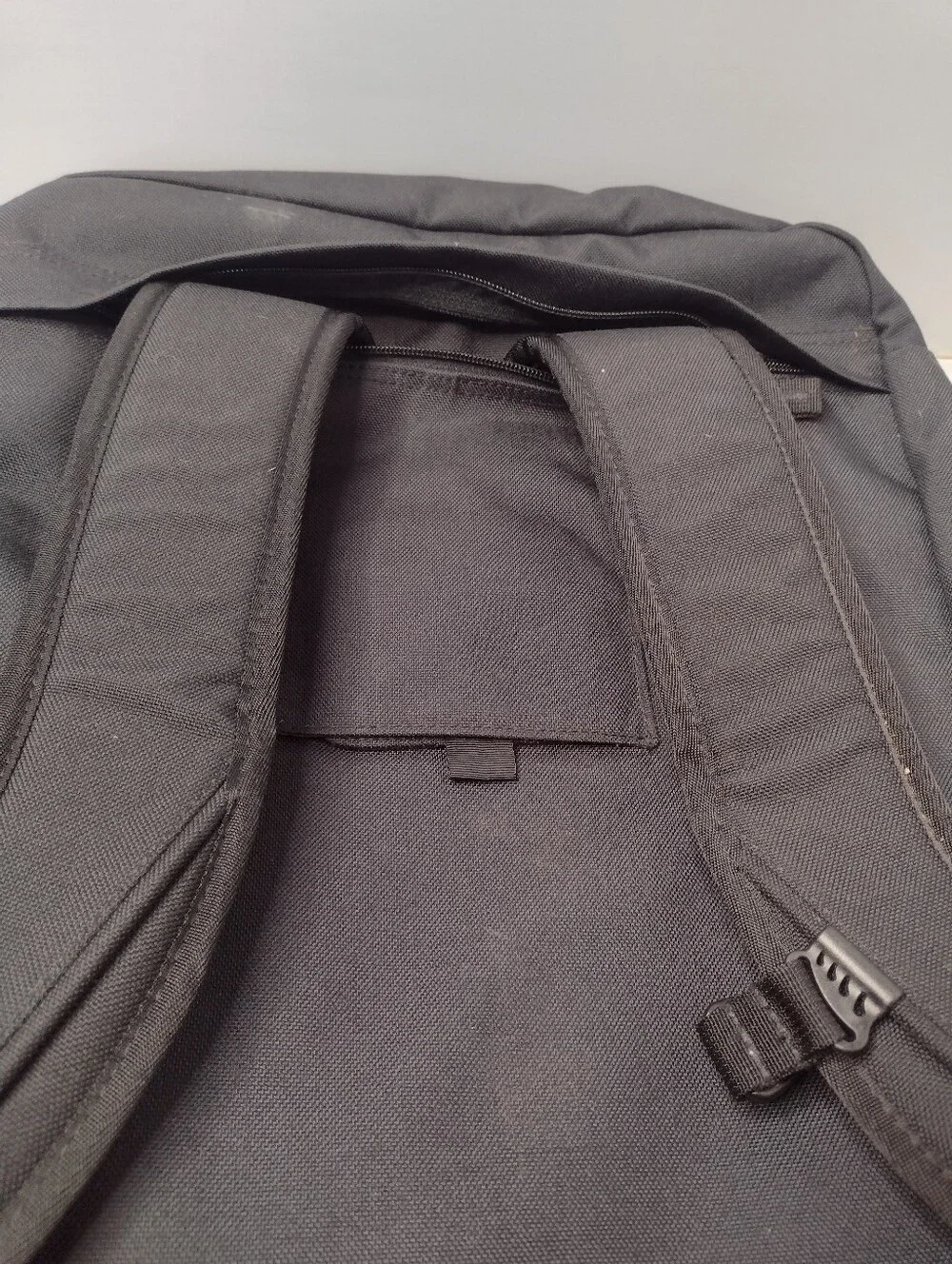 L.L. Bean Convertible Backpack Messenger Bag Laptop Luggage Black
